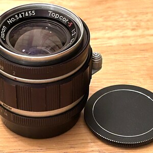 TOPCOR-S 5cm/2 TOPCON Topcor-S 5cm/2 後期 L39マウント 整備済み品