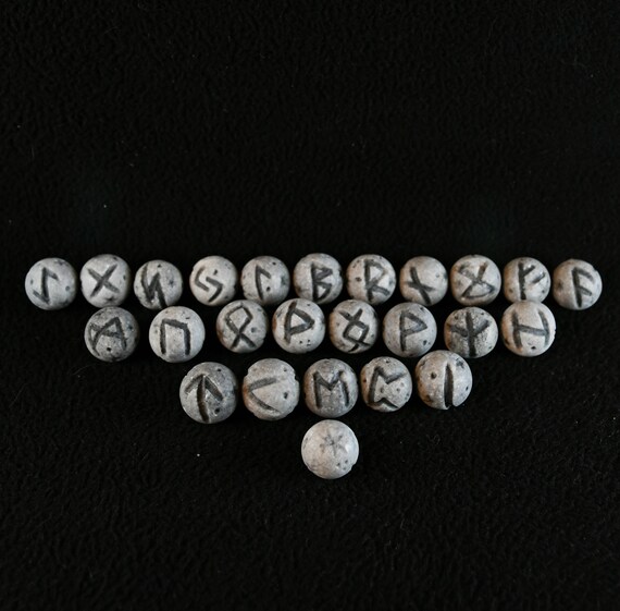Moon Runes Divination Set Rare Futhark Limited Release | Etsy