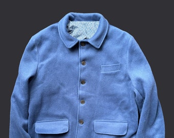 Long Atelier Chore Coat. French Workwear XL - Etsy