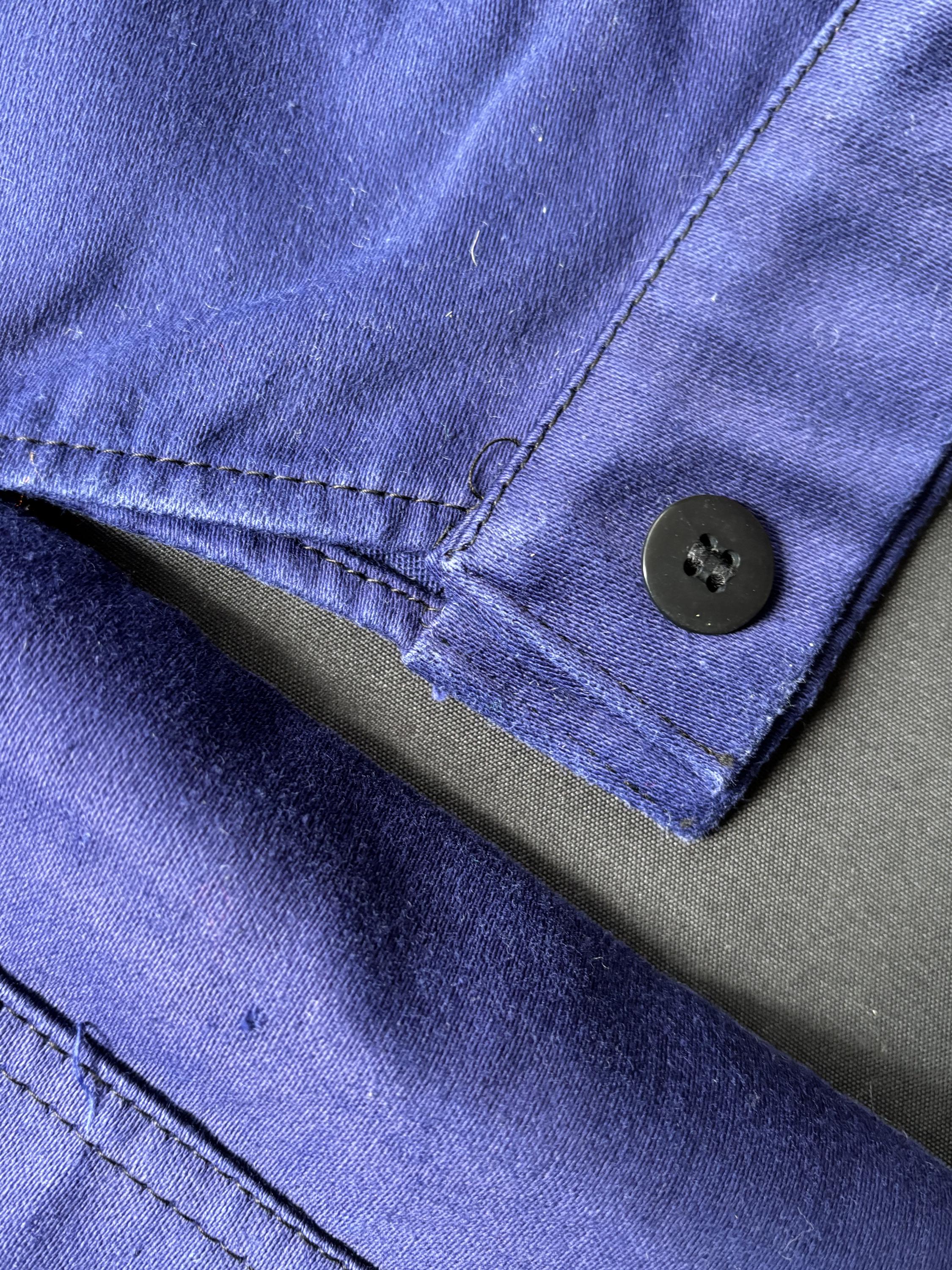 Vintage French Moleskin Work Jacket - Dumont D'urville 1950s