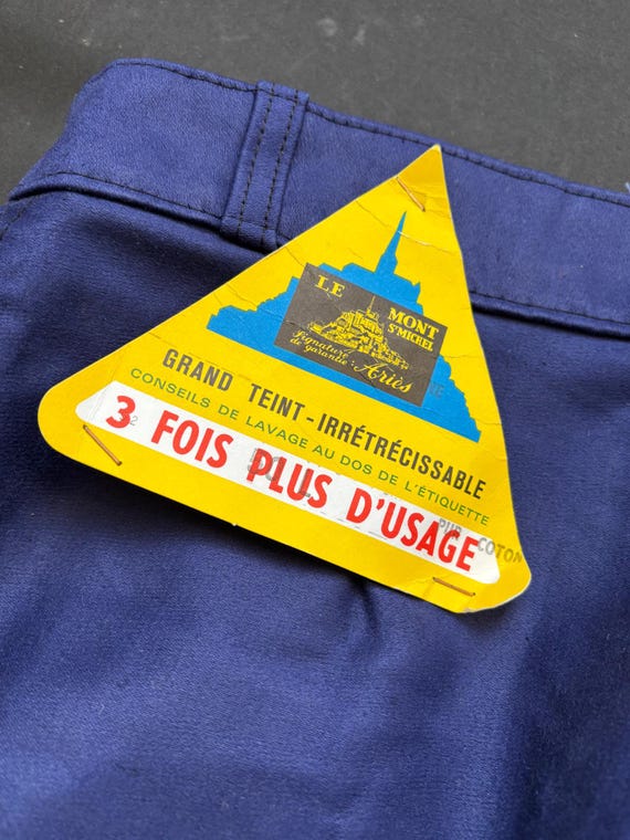 Le Mont Saint Michel Pants Vintage New Old Stock Trousers Worker