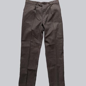 Kidur Trousers Special Fabric Cotton Long Staple Vintage Pants Hunting France 1950&#39;s New Old Stock Worker Work