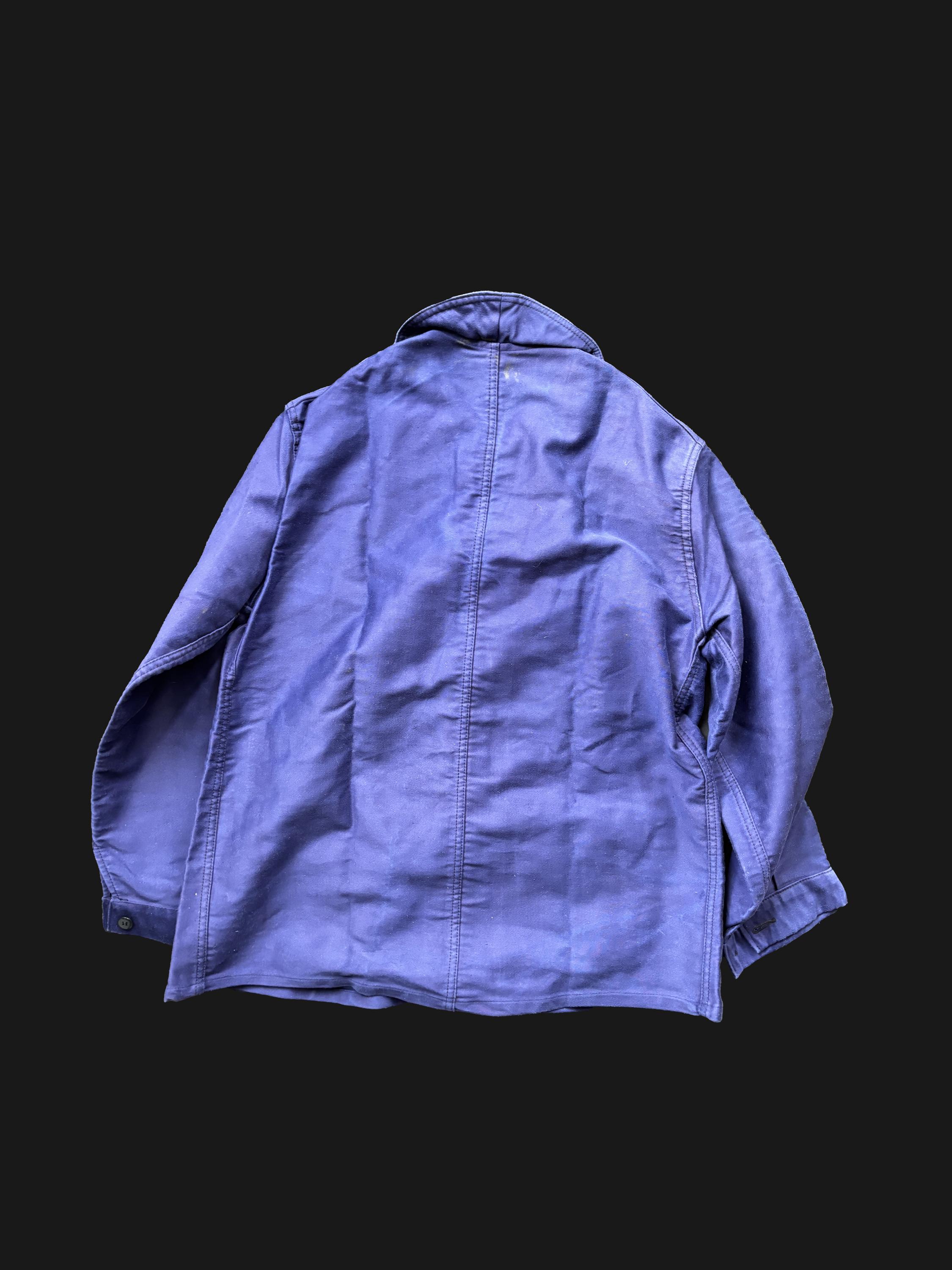 Vintage French Moleskin Work Jacket - Dumont D'urville 1950s