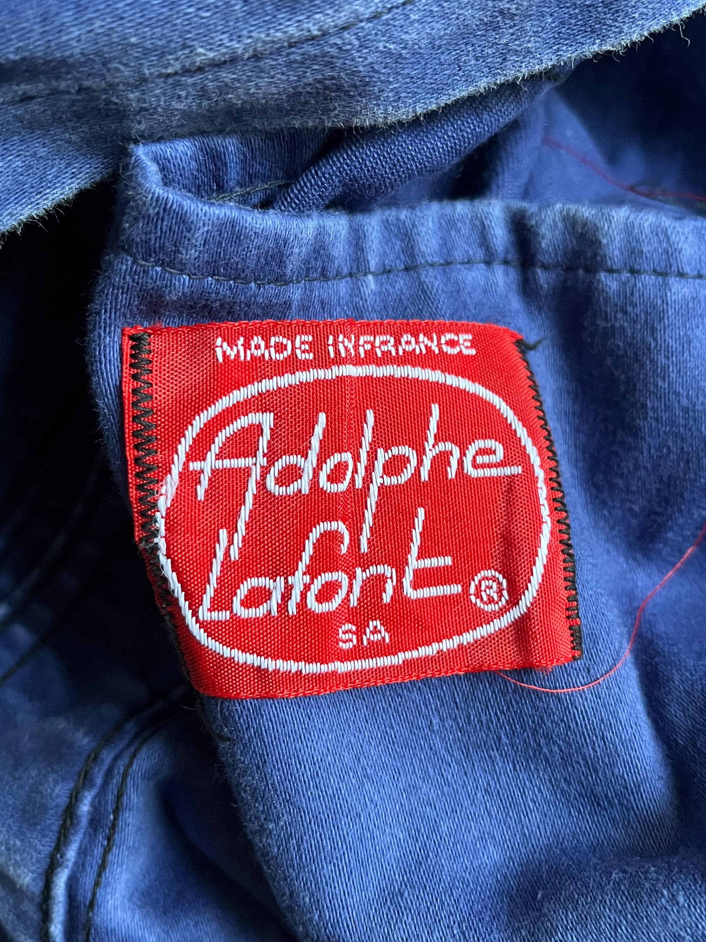 Moleskine Jacket Vintage Adolphe Lafont 1950s 1960s Chore Moleskine Jacket Vintage Adolphe Lafont 1950s 1960s Chore