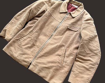 Dubure Et Deverchère Chamoisine Moleskin Work Hunting Jacket