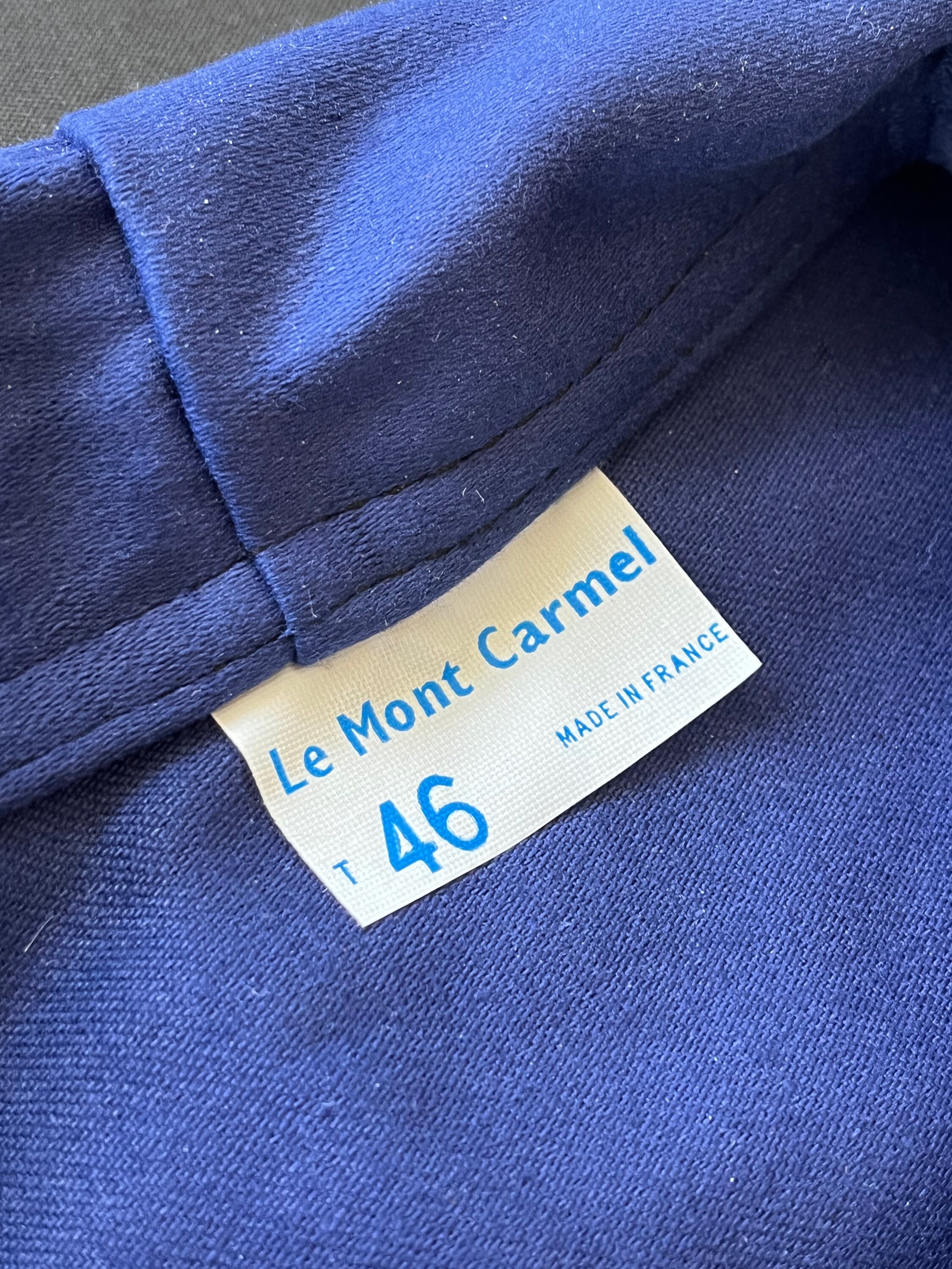 Le Mont Carmel Vintage Moleskine Jacket Work NOS France Le Mont Carmel Vintage Moleskine Jacket Work NOS France