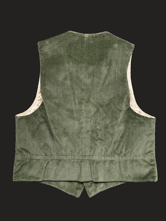 unknown EURO corduroy hunting vest 動物ボタン unknown EURO corduroy hunting vest 動物ボタン メンズ