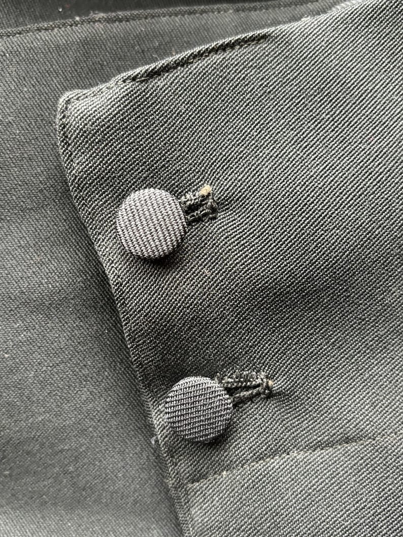 Manteau sac blazer veste France Couture des années 1920 petite taille image 6