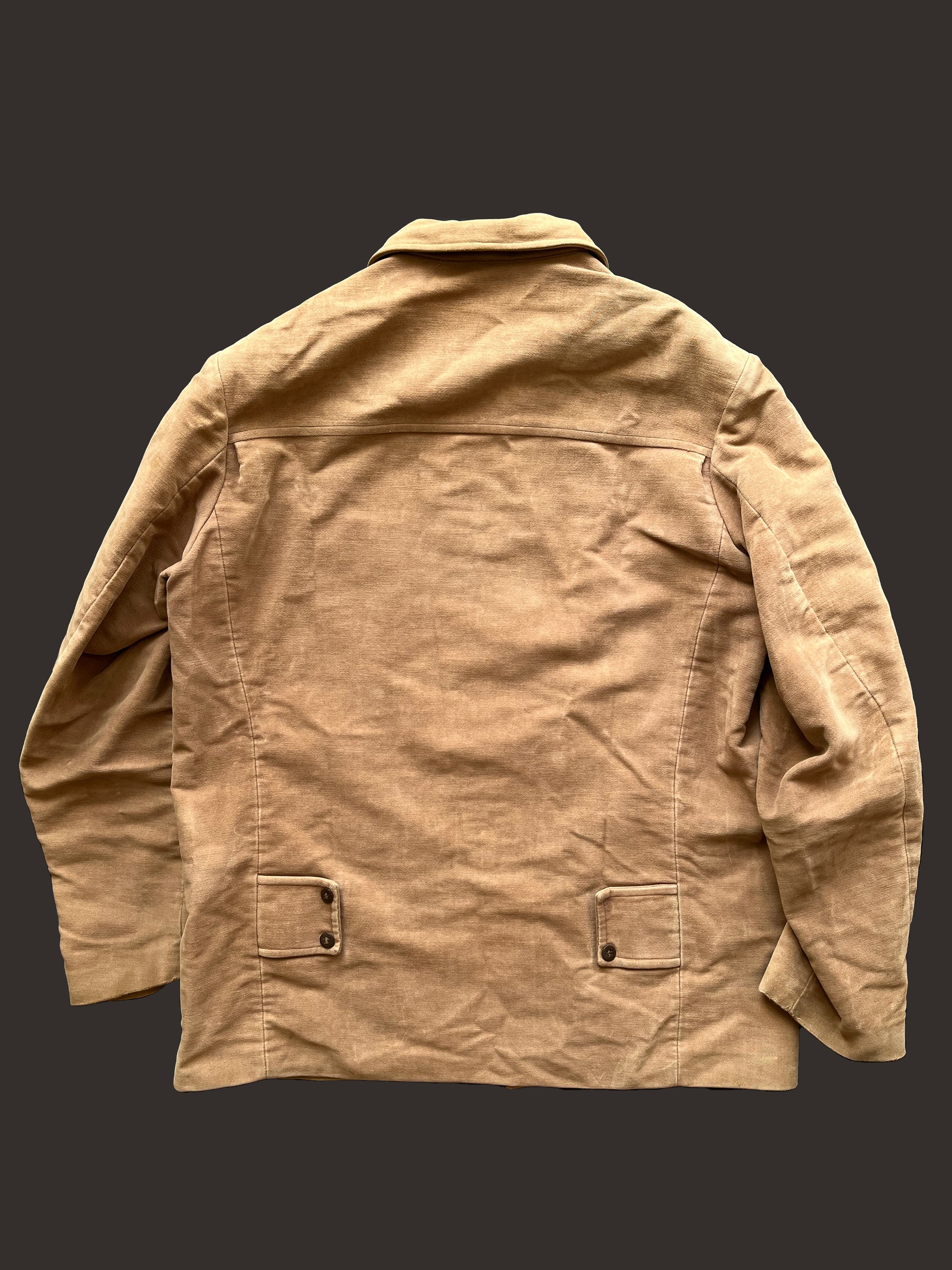 Dubure Et Deverchère Chamoisine Moleskin Work Hunting Jacket Dubure Et Deverchère Chamoisine Moleskin Work Hunting Jacket
