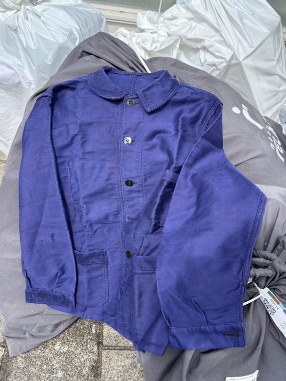 ジャケット・アウター 1950s french vintage light moleskine VINTAGE Used Clothes Estimated 50s ~ French Moleskin Jacket