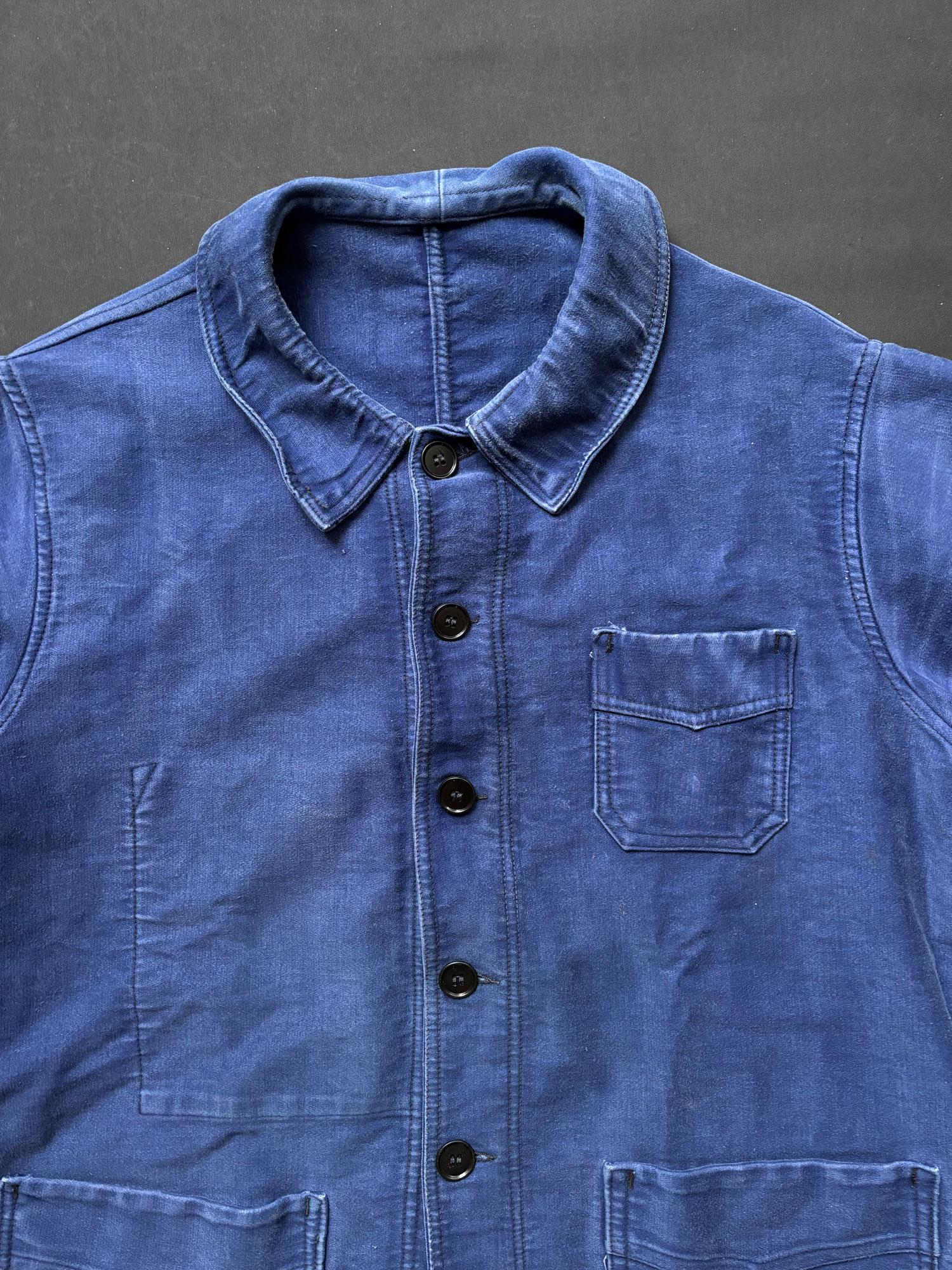 Mont Saint Michel Veste Bleue De Travail Femme Le Mont Saint