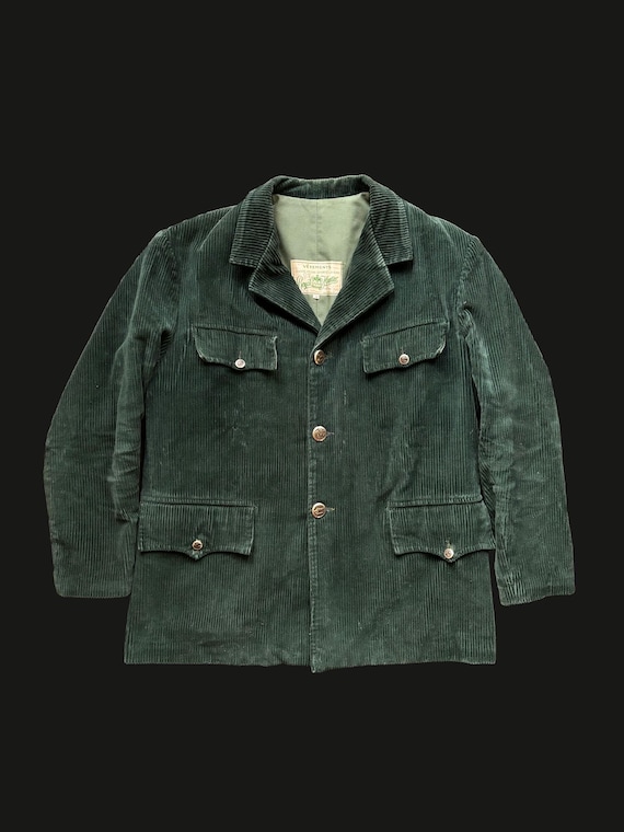 Royal Hunter Vintage Hunting Gamekeeper Jacket Velours