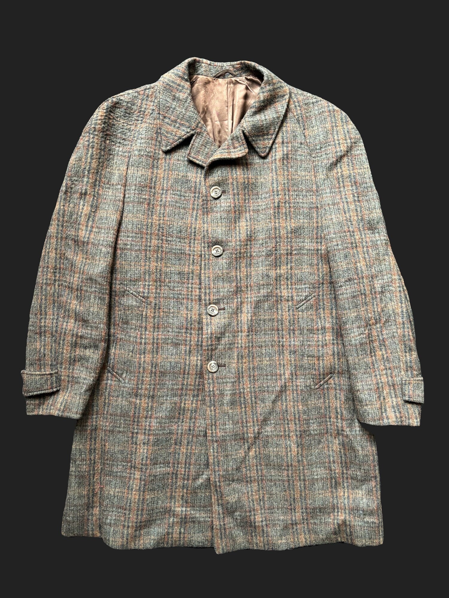 Raglan Tweed Coat - Etsy