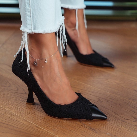 Versatile Designer High Heels For Women Classic Pointed Toe Leather Work  Pumps Shoes, Banquet Party Pumps Shoes 10.5cm From Catstore, $78.09 |  DHgate.Com