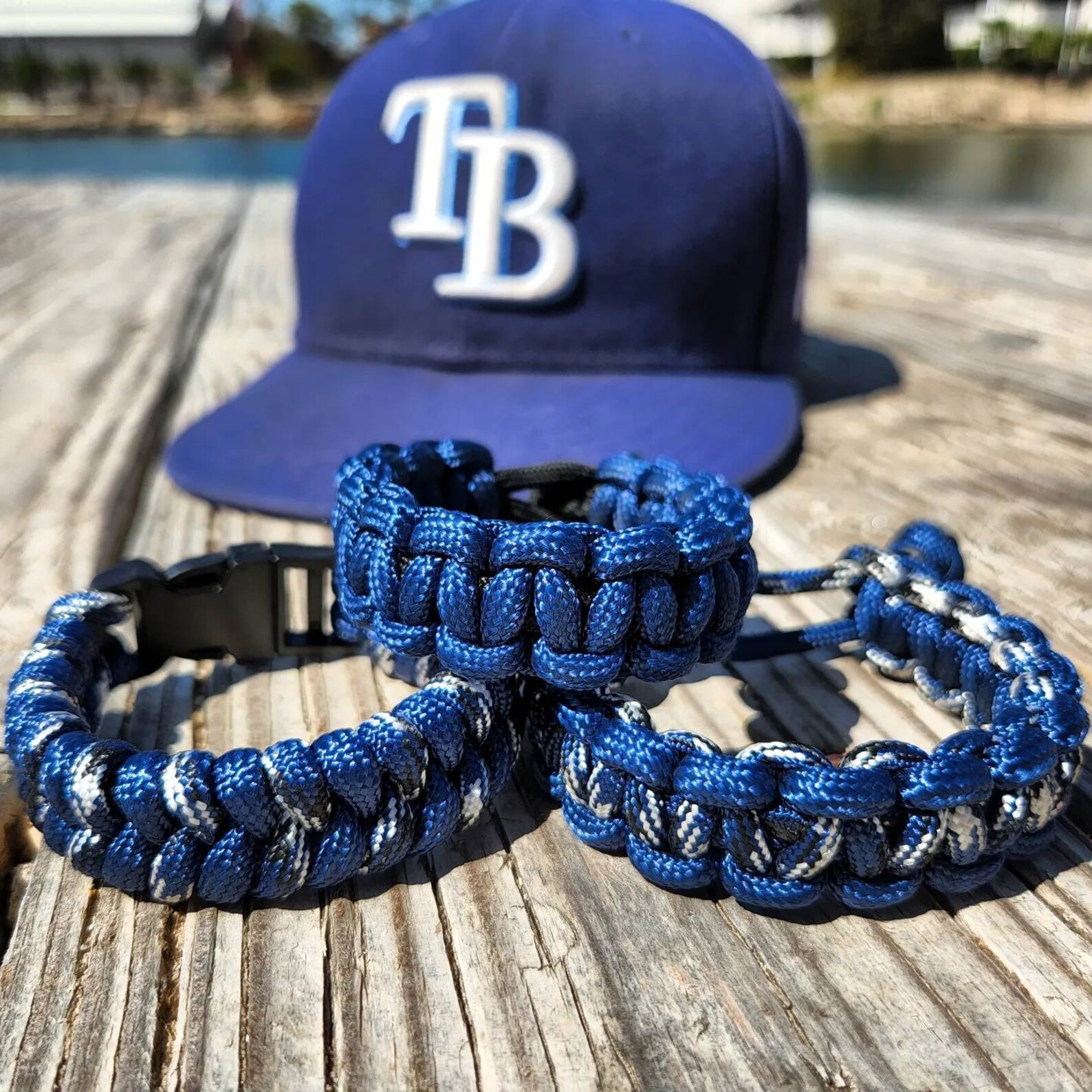 Custom Texas Bluechips Baseball Paracord Bracelet 550 Etsy