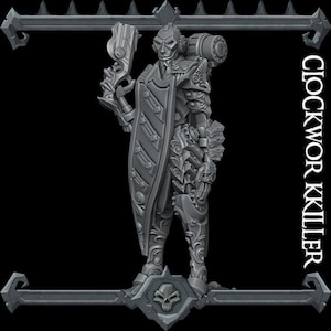 Clockwork Killer - TTRPG Miniature - DnD - Fantasy - Dungeons & Dragons