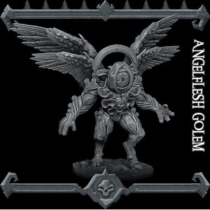 AngelFlesh Golem - TTRPG Miniature - DnD - Fantasy - Dungeons & Dragons