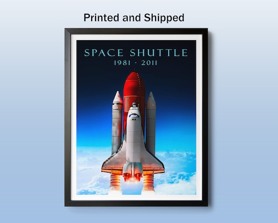 Space Shuttle Print, NASA Space Ship, Space Travel Wall Art, Outer Space  Poster, Space Astronaut Print, Space Shuttle Columbia Discovery - Etsy