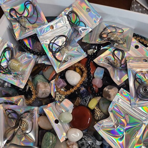 Crystal Lucky Scoop Crystal Confetti Crystal Confetti Etsy