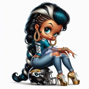 Fan des Jaguars de Betty Boop
