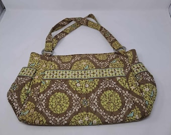 Vera Bradley Sittin’ In A Tree Retired Pattern Medium Shoulder Bag