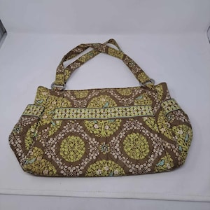 Vera Bradley Sittin’ In A Tree Retired Pattern Medium Shoulder Bag