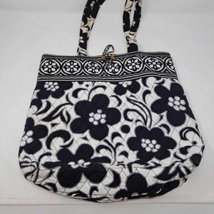 Vera Bradley Night and Day Retired Pattern Medium Tote Bag