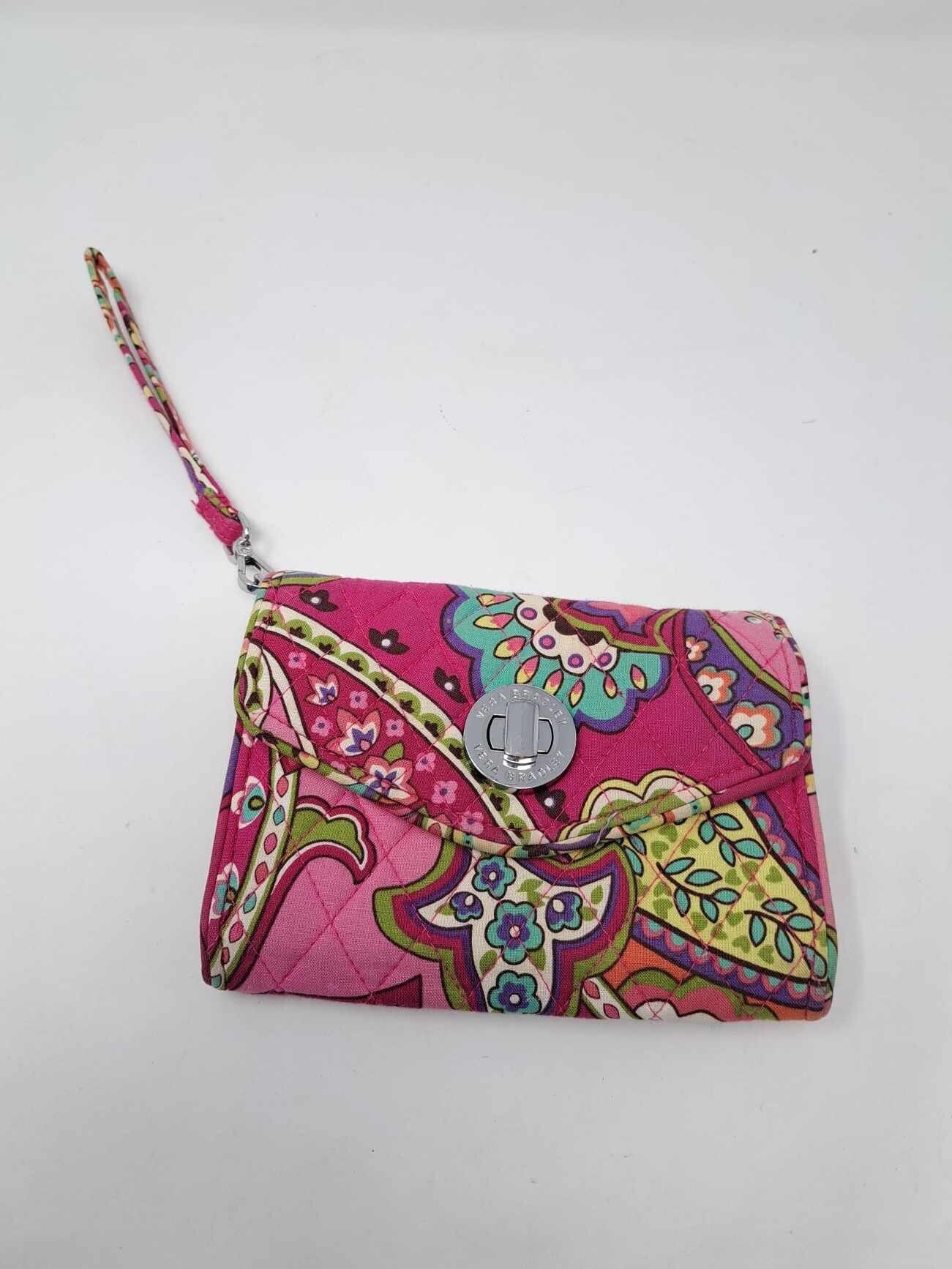 Vera bradley pink wallet shop