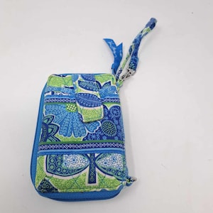 Vera Bradley Doodle Daisy Pattern Smartphone Wallet Wristlet