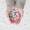 Confetti Scatter Decoration Acrylic | Table Decoration Table Decoration Colorful Pastel Glitter Sustainable Reusable Birthday School Child School Enrollment