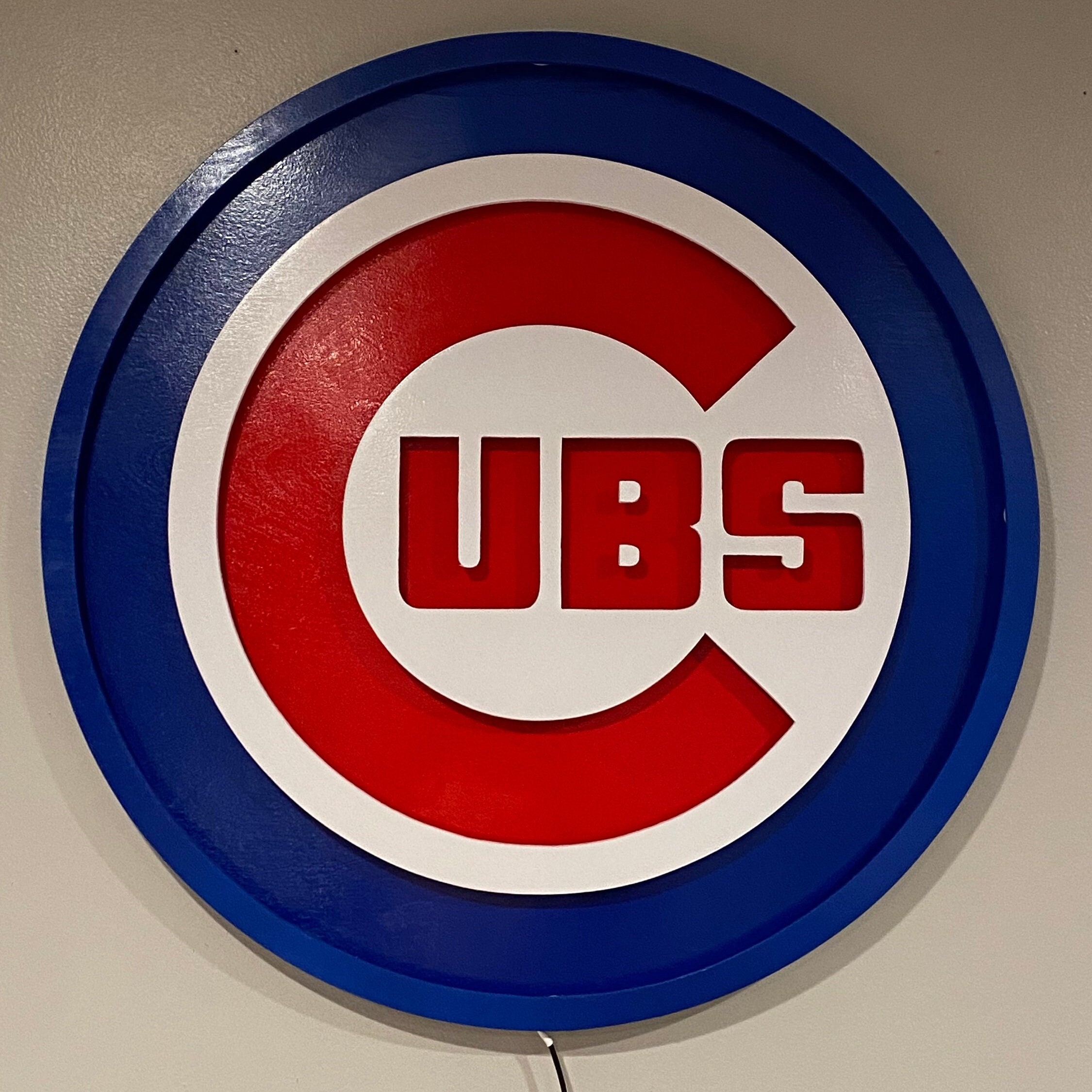 Chicago Cubs Inspired Wall Sign - Etsy