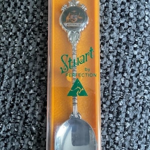 Vintage Silver Plated Australia Souvenir Spoon