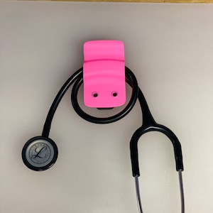 Hot pink Kydex stethoscope clip/holder