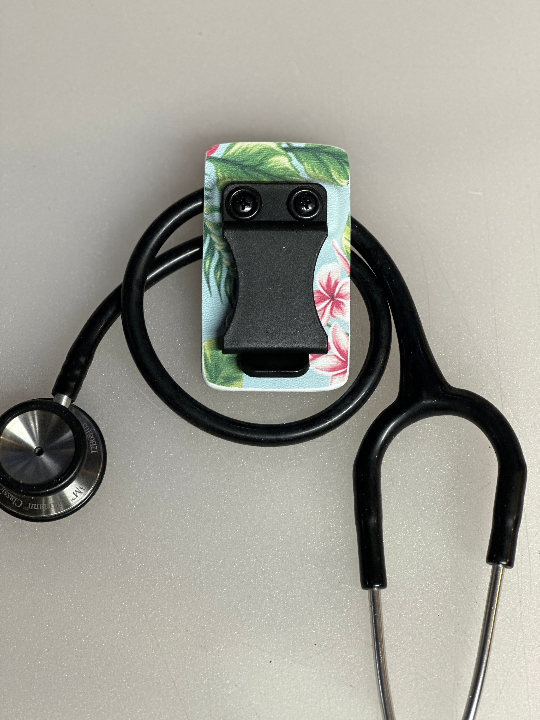 Aloha Hawaii Print Kydex Stethoscope Clip/holder Etsy