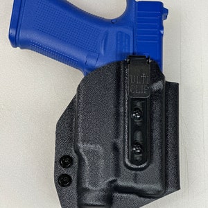 Kydex IWB holster with Ulticlip. Multiple Kydex choices and firearm models available
