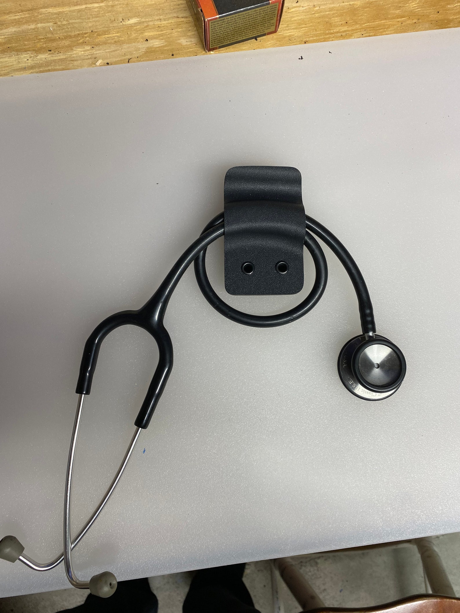Black Kydex Stethoscope Clip/holder Etsy