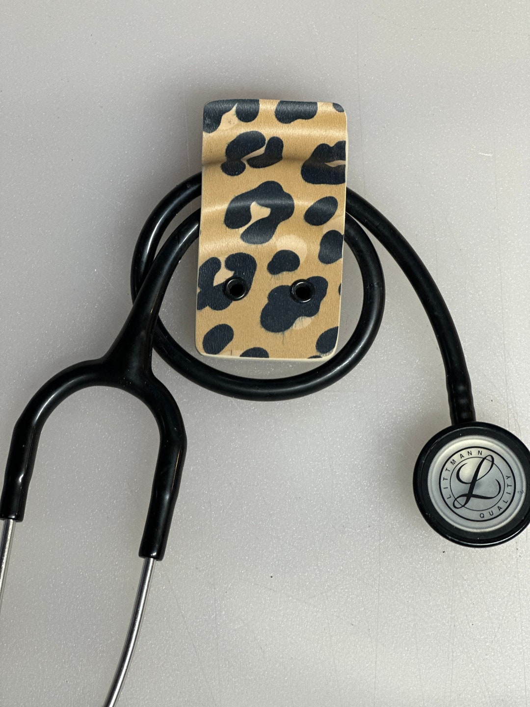 Leopard Print Kydex Stethoscope Clip/holder Etsy