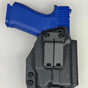 Glock 43X MOS with Streamlight TLR-7 Sub Kydex IWB Holster with Monoblock clip in multiple Kydex colors