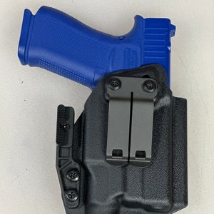 Glock 43X MOS with Streamlight TLR-7 Sub Kydex IWB Holster with Monoblock clip and Modwing