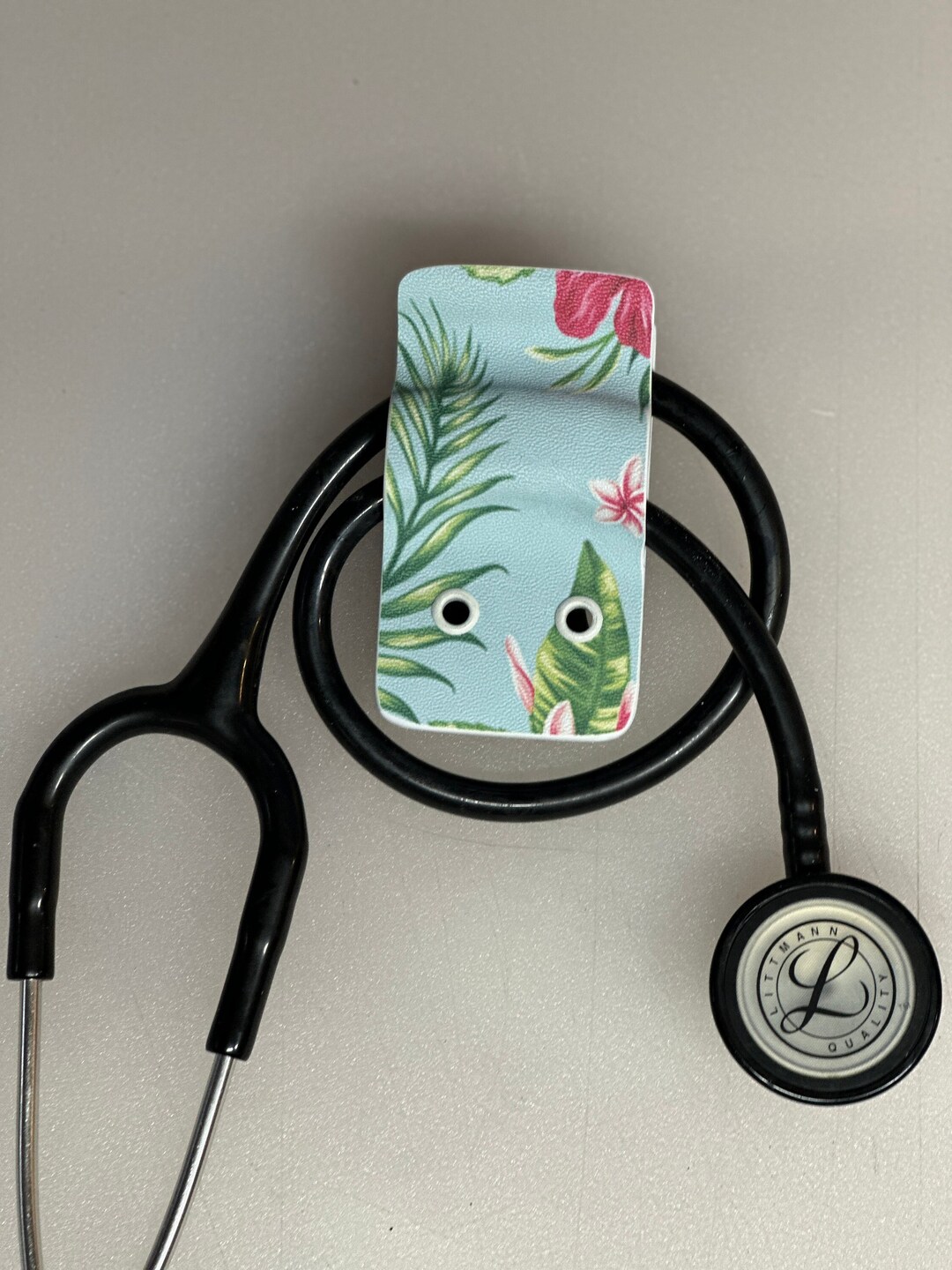 Aloha Hawaii Print Kydex Stethoscope Clip/holder Etsy