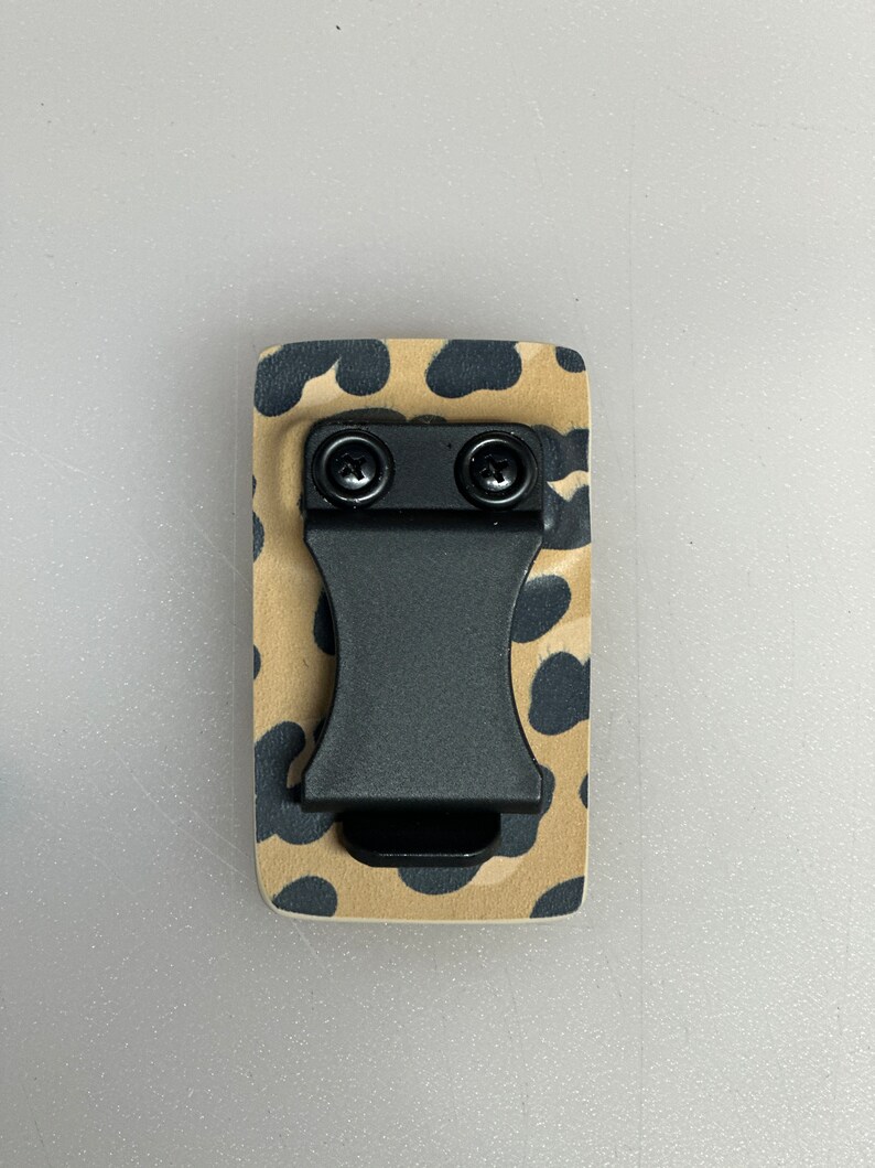 Leopard Print Kydex Stethoscope Clip/holder Etsy