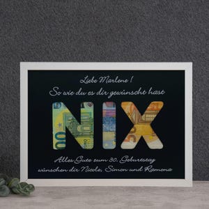 Geldgeschenk zum Geburtstag, Geburtstag Geschenk nix, lustige Geldgeschenke zum Geburtstag, nichts gewünscht, kein Wunsch zum Geburtstag