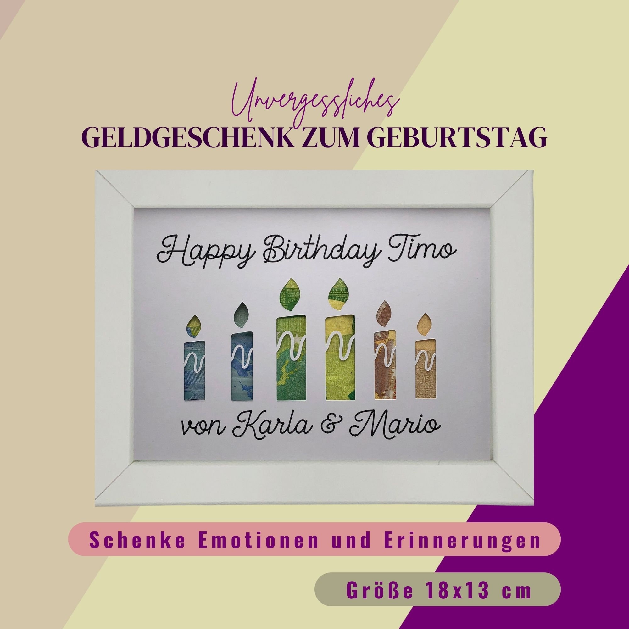 Geldgeschenk Geburtstag Geldverpackung Geburtstag Etsy.de
