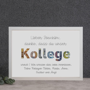 Geldgeschenk Abschied Kollege, Geschenk zum Ruhestand, zur Rente personalisiert, Geldgeschenk nett verpackt, Jobwechsel, Abschiedsgeschenk