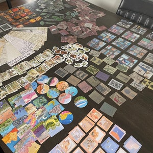 Scrapbooking y diario en papel y pegatinas
