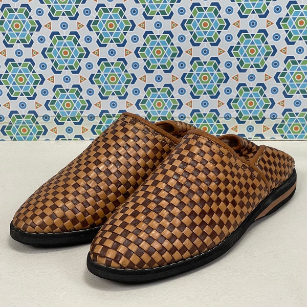 Yakiti - Babouches en cuir, babouches faites à la main, babouche marocaine, babouche artisanale, chaussures en cuir pour hommes et femmes, maroquin en cuir