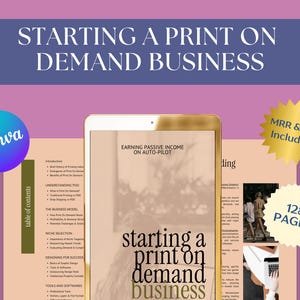 Print on Demand eBook for Beginners Canva