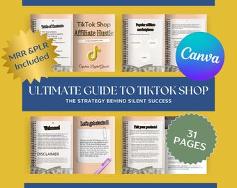 Affiliate Marketing Guide TikTok Shop Canva