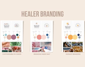 Spiritual Brand Kit Canva Templates Download