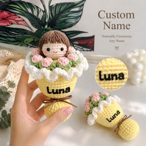 Benutzerdefinierte häkeln Blumenstrauß Ring Box, Vorschlag Blumen Ring Halter, Garn Ring Box, Mini Floral Ring Box, Andenken Geschenk, romantischen Vorschlag Geschenk